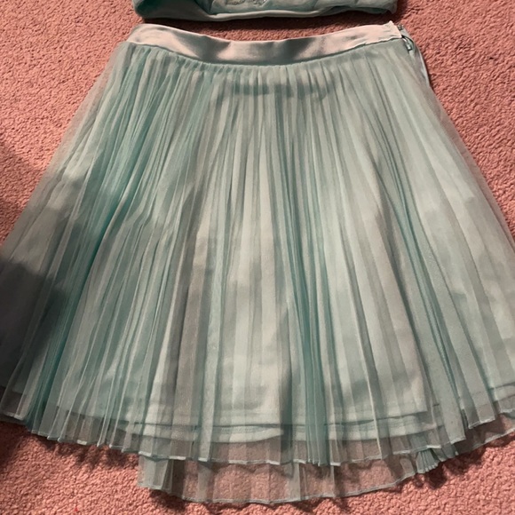 As u wish teal semi formal two piece - Picture 2 of 13